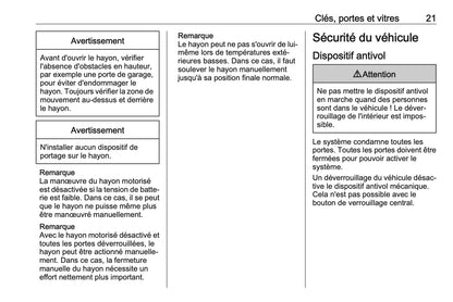 2023-2024 Opel Grandland Owner's Manual | French