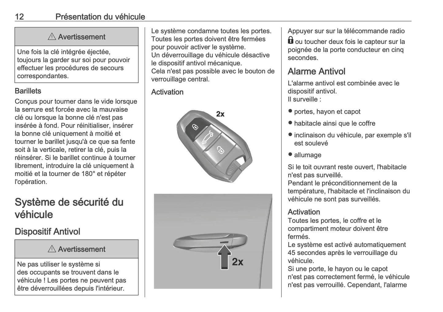 2025 Opel Grandland Manuel du propriétaire | Français