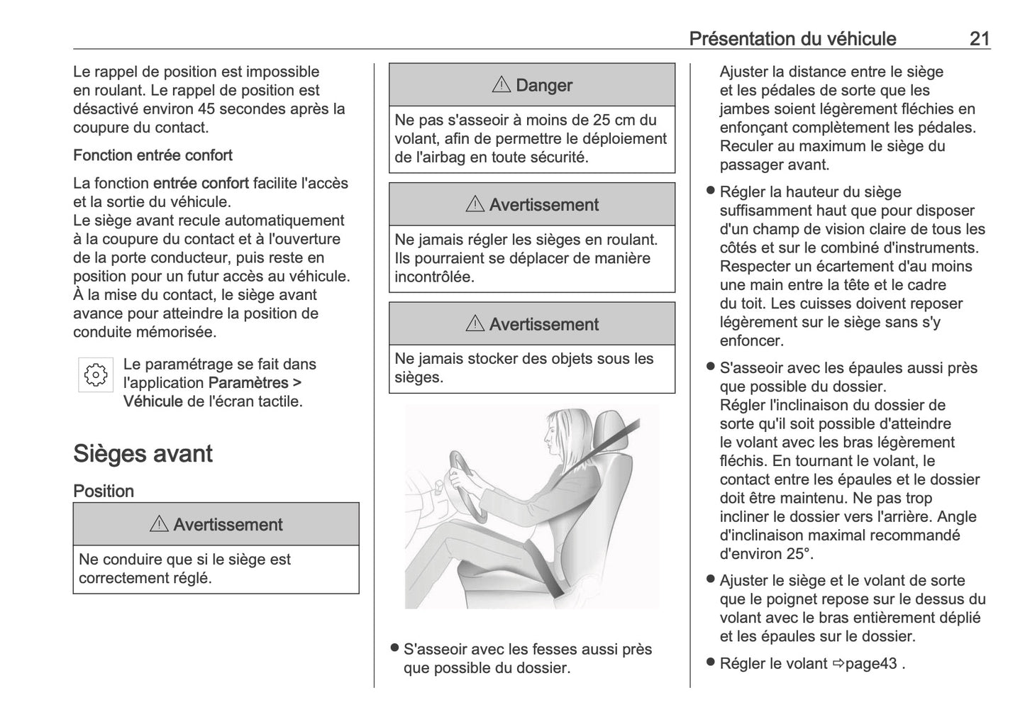 2025 Opel Grandland Manuel du propriétaire | Français