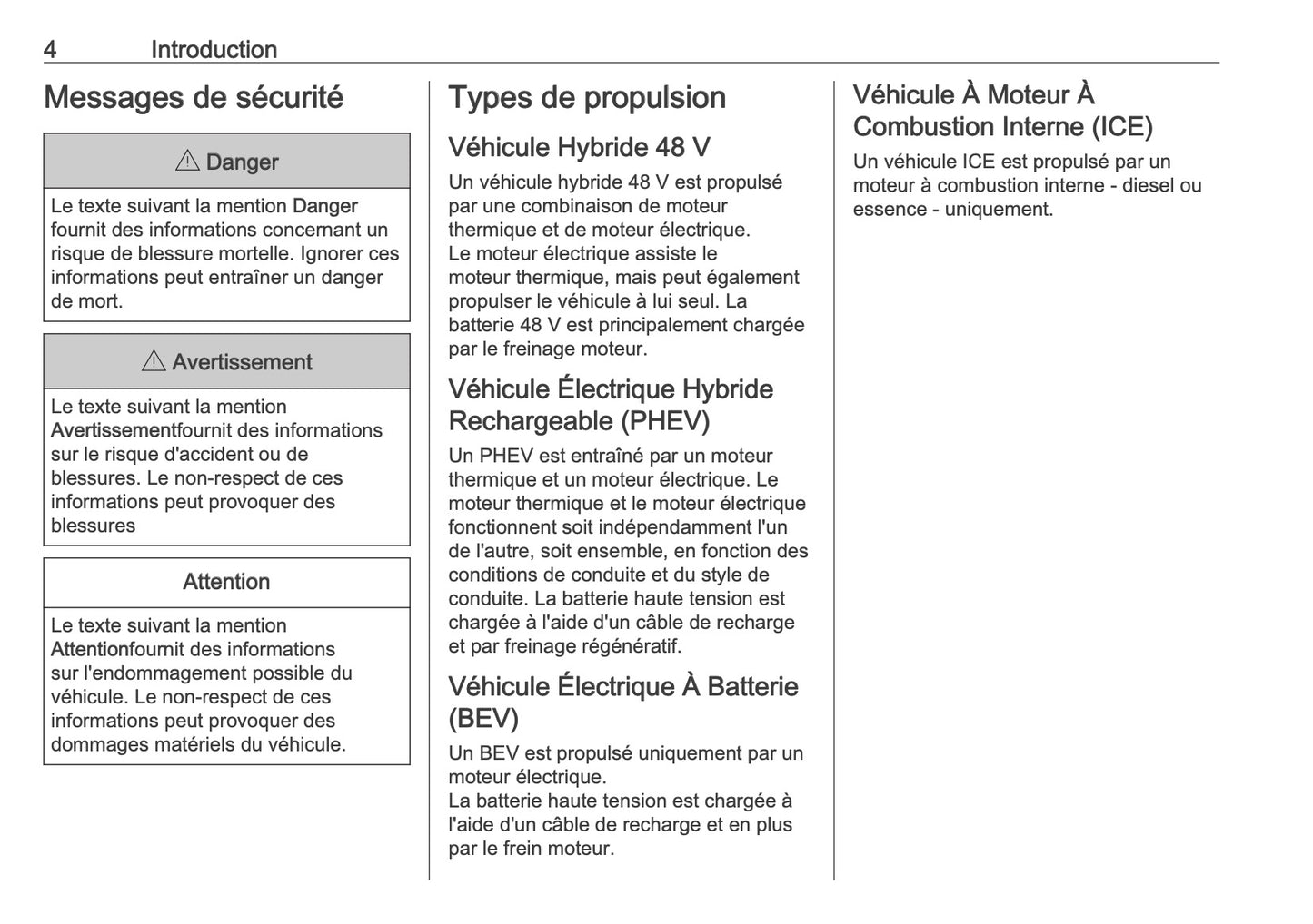 2025 Opel Grandland Manuel du propriétaire | Français