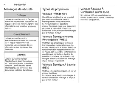 2025 Opel Grandland Manuel du propriétaire | Français
