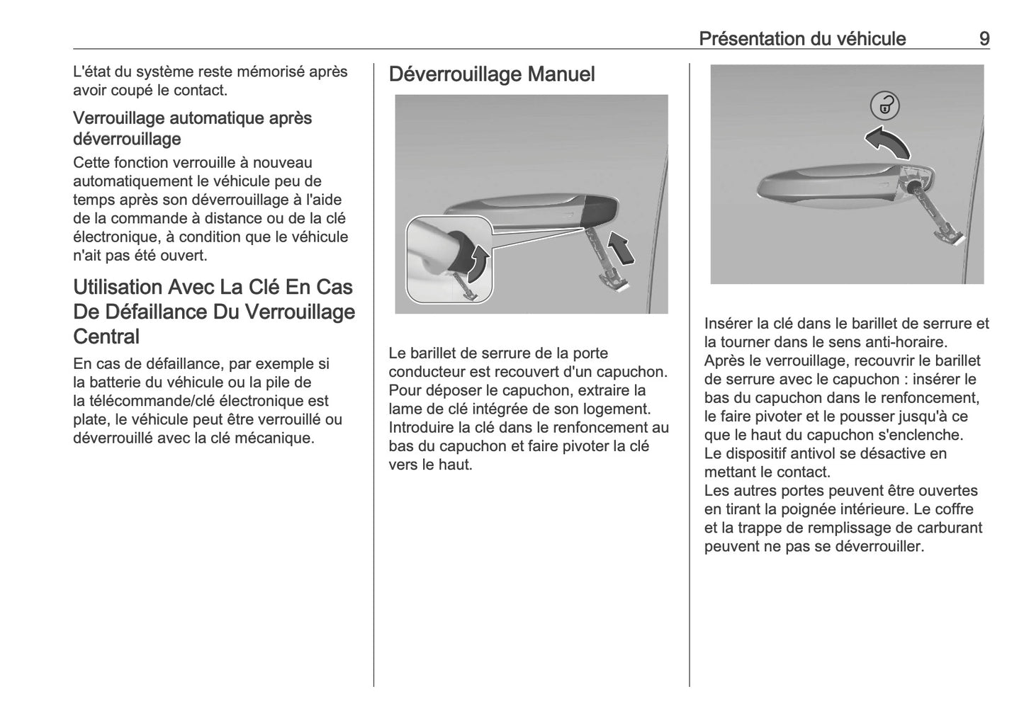 2025 Opel Grandland Manuel du propriétaire | Français