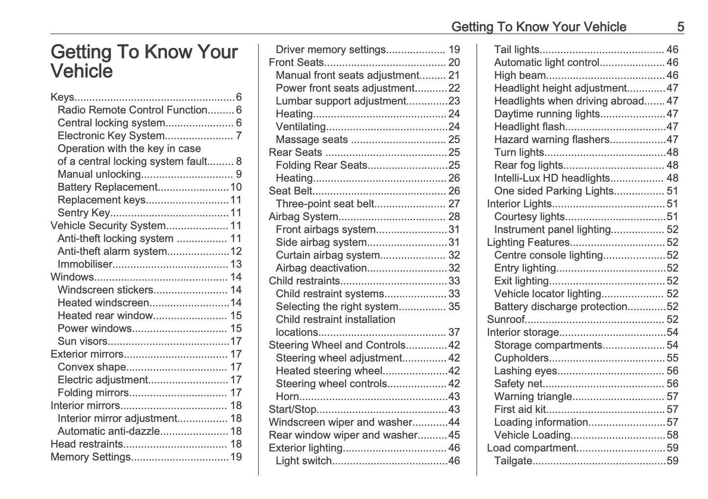 2025 Opel Grandland Owner's Manual | English
