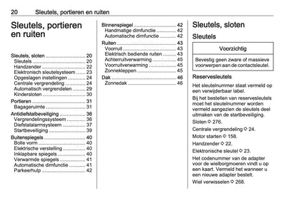 2021 Opel Insignia Gebruikershandleiding | Nederlands