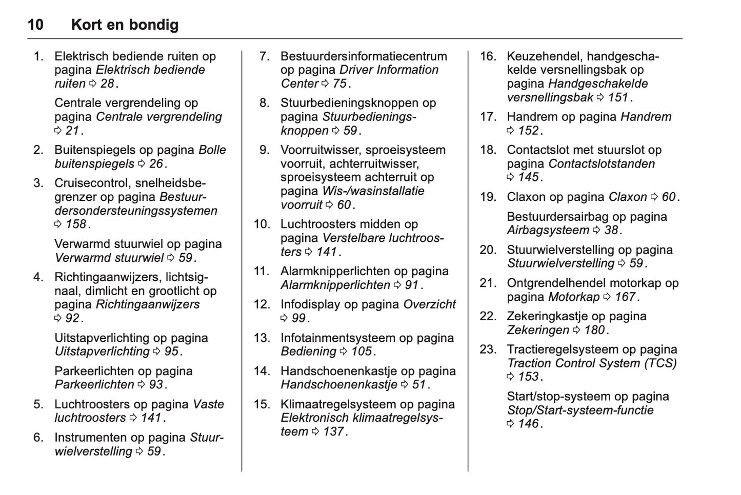2016 Opel Karl Gebruikershandleiding | Nederlands
