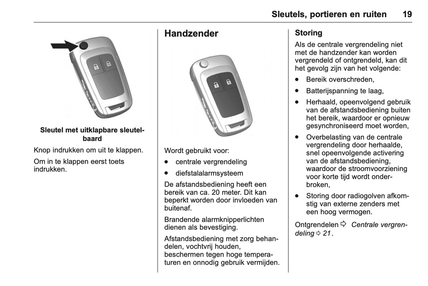 2016 Opel Karl Gebruikershandleiding | Nederlands
