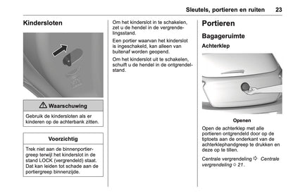 2016 Opel Karl Gebruikershandleiding | Nederlands