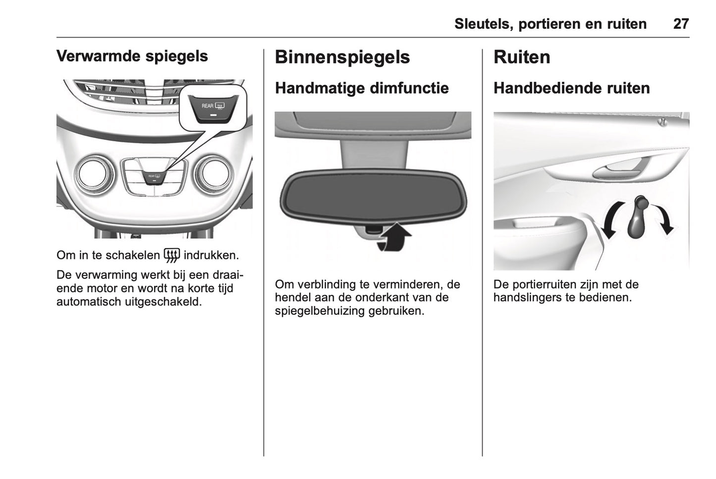 2016 Opel Karl Gebruikershandleiding | Nederlands