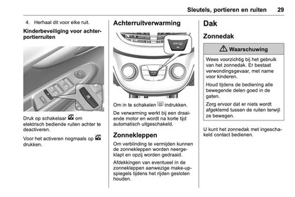 2016 Opel Karl Gebruikershandleiding | Nederlands
