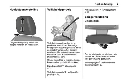 2016 Opel Karl Gebruikershandleiding | Nederlands