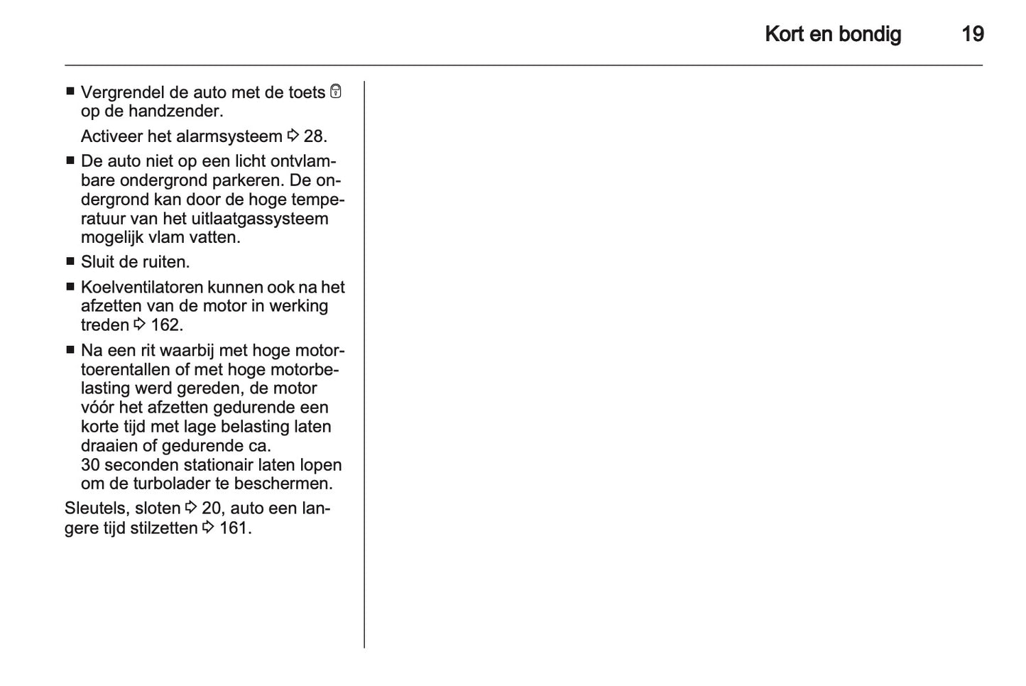 2012 Opel Meriva Owner's Manual | Dutch