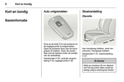 2012 Opel Meriva Owner's Manual | Dutch
