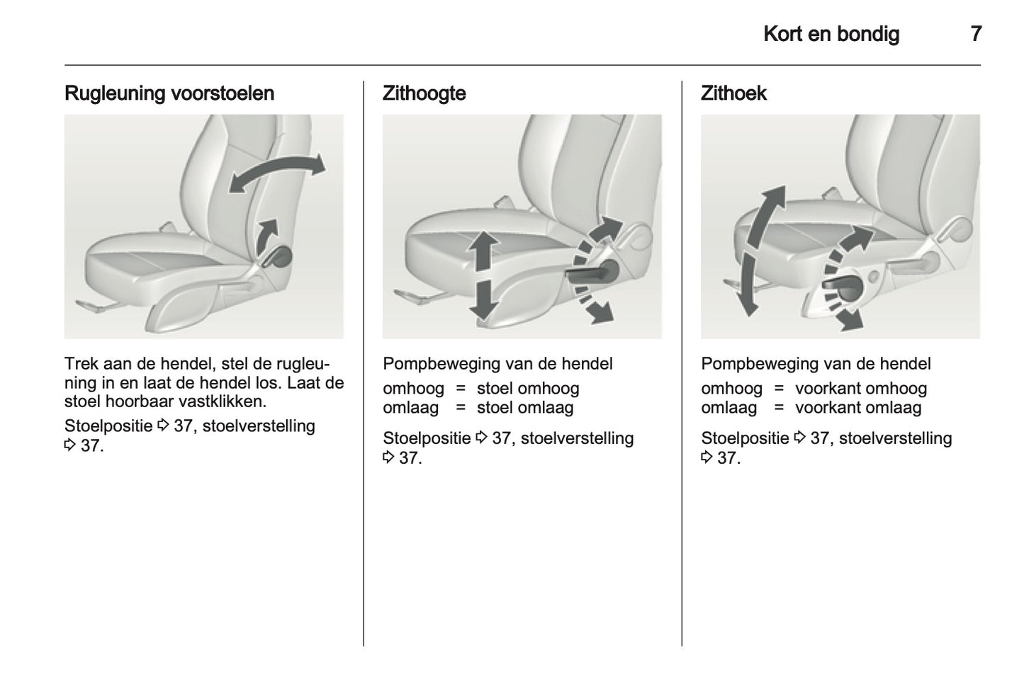 2012 Opel Meriva Owner's Manual | Dutch