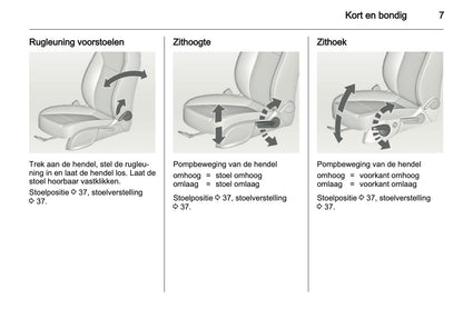 2012 Opel Meriva Owner's Manual | Dutch