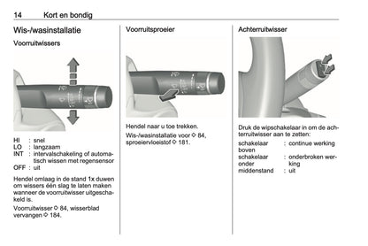 2016-2017 Opel Meriva Gebruikershandleiding | Nederlands