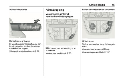2016-2017 Opel Meriva Gebruikershandleiding | Nederlands