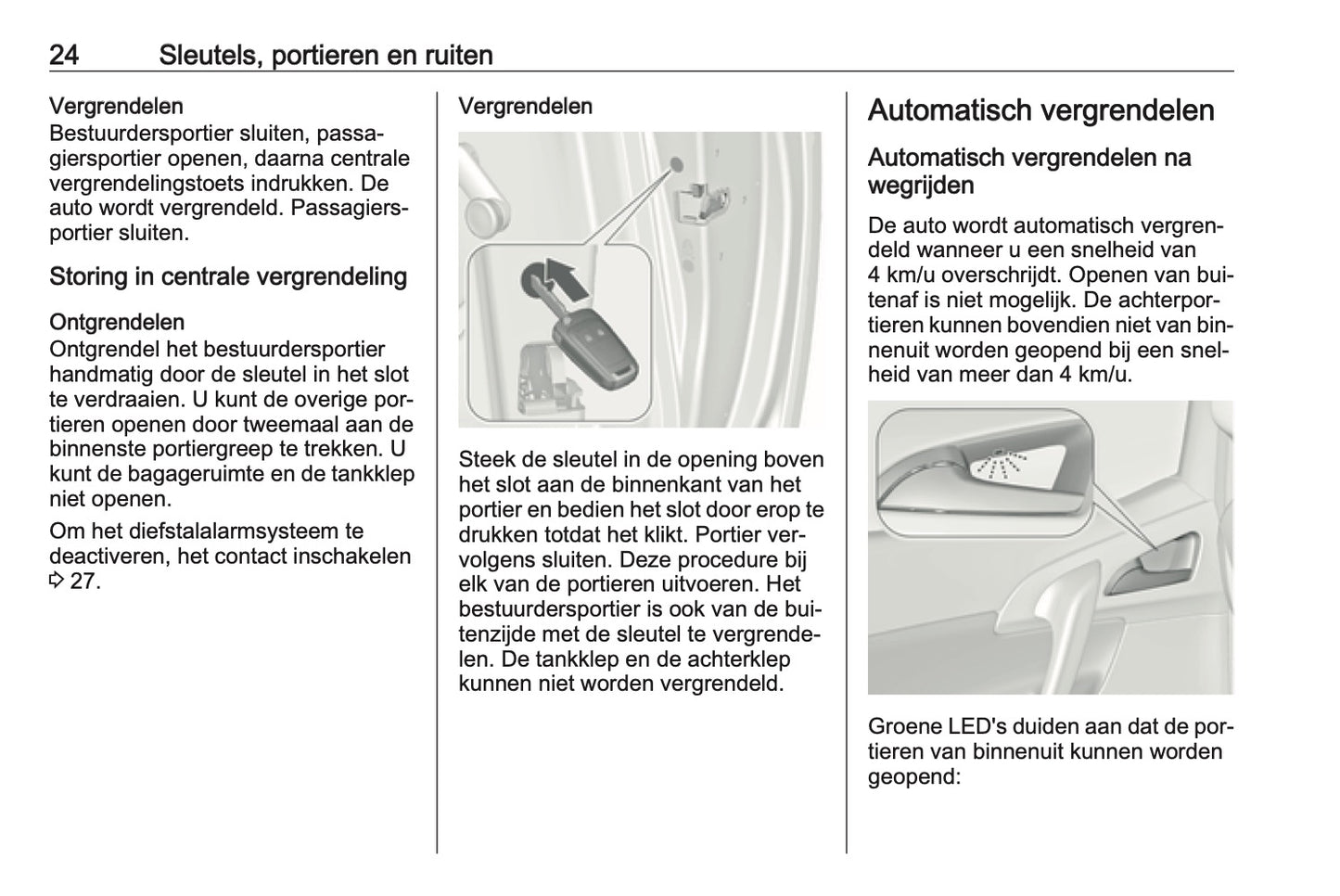 2016-2017 Opel Meriva Gebruikershandleiding | Nederlands