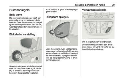 2016-2017 Opel Meriva Gebruikershandleiding | Nederlands