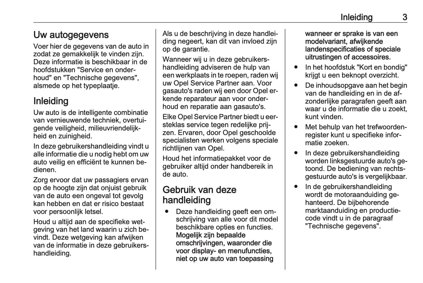 2016-2017 Opel Meriva Gebruikershandleiding | Nederlands