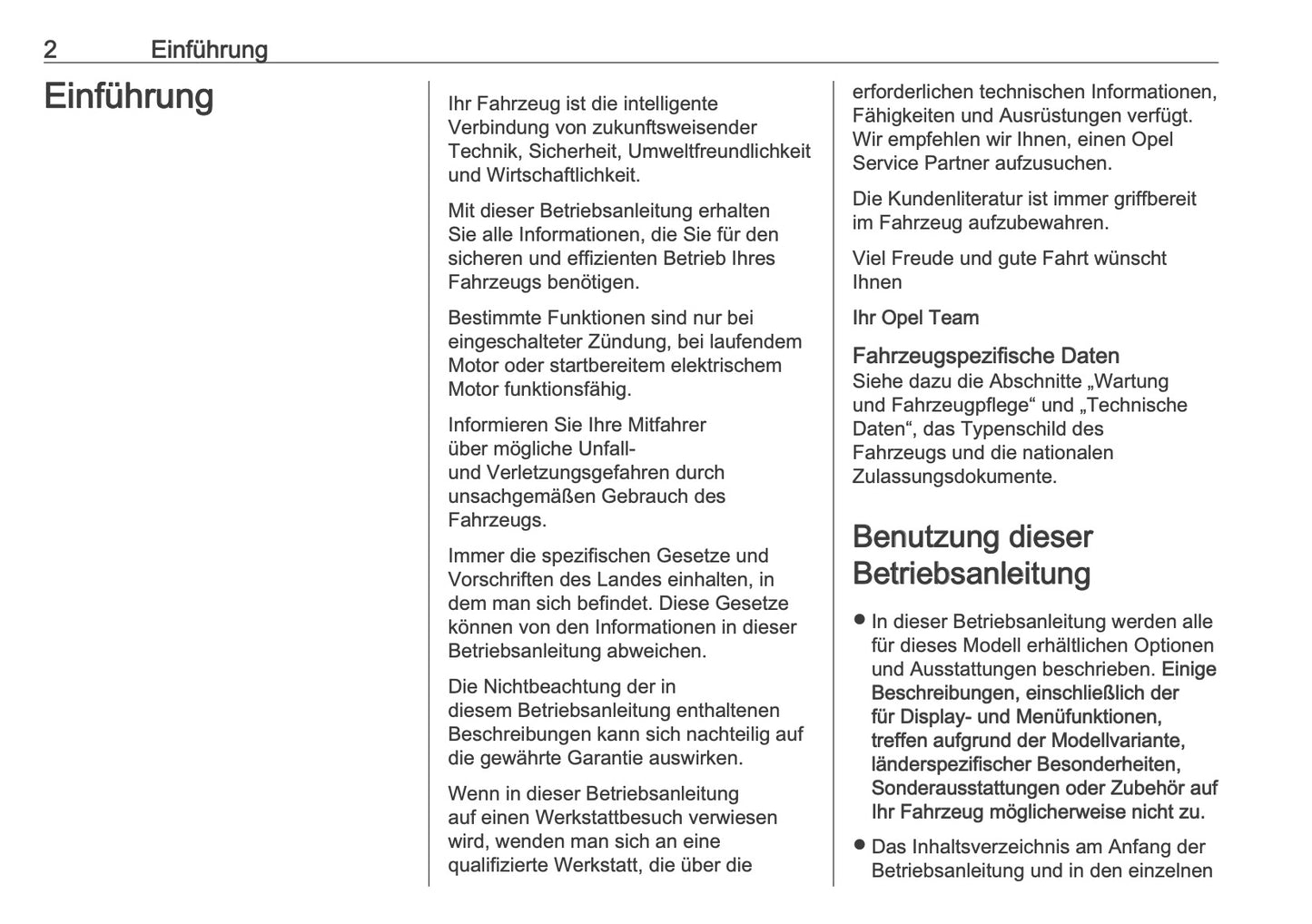 2024-2025 Opel Mokka Owner's Manual | German