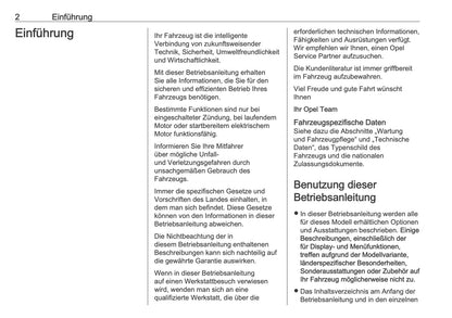 2024-2025 Opel Mokka Owner's Manual | German