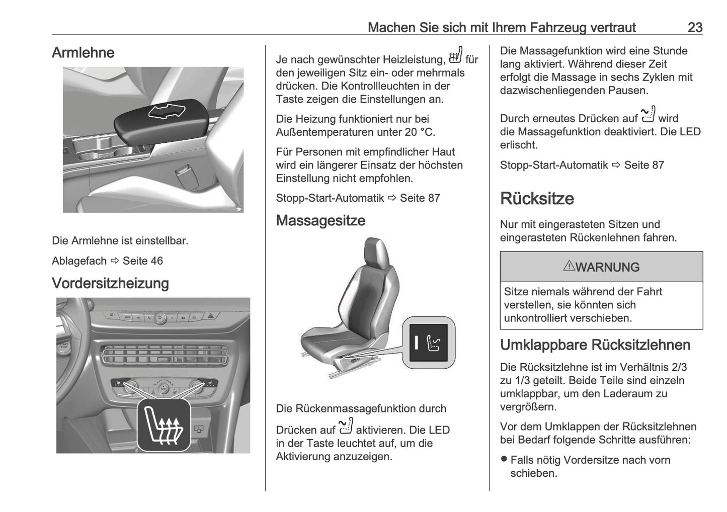 2024-2025 Opel Mokka Owner's Manual | German