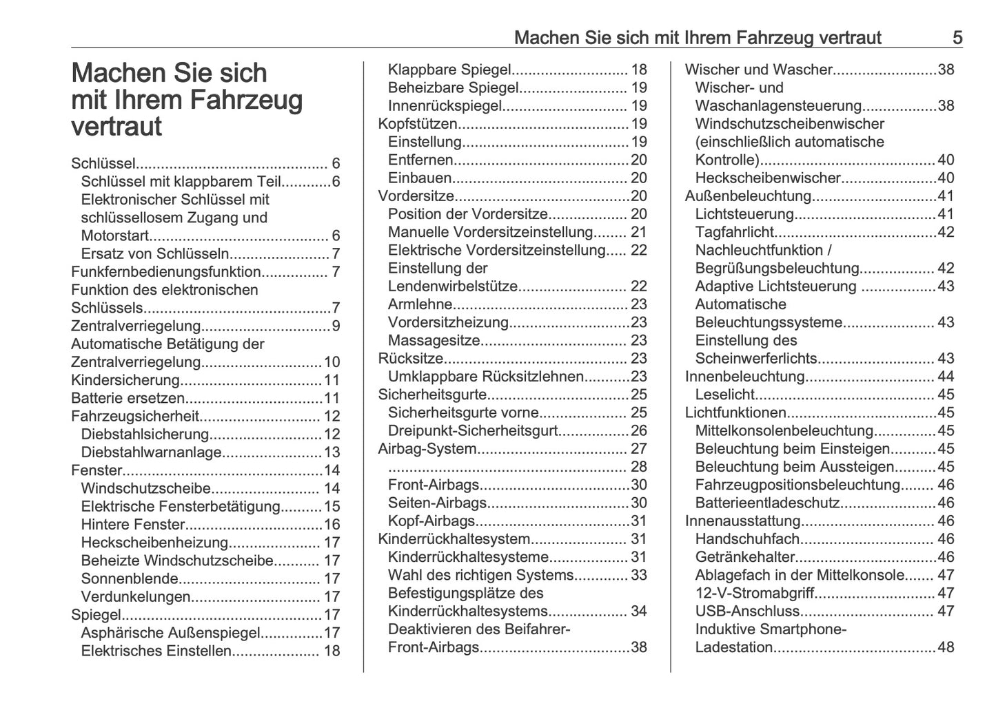 2024-2025 Opel Mokka Owner's Manual | German