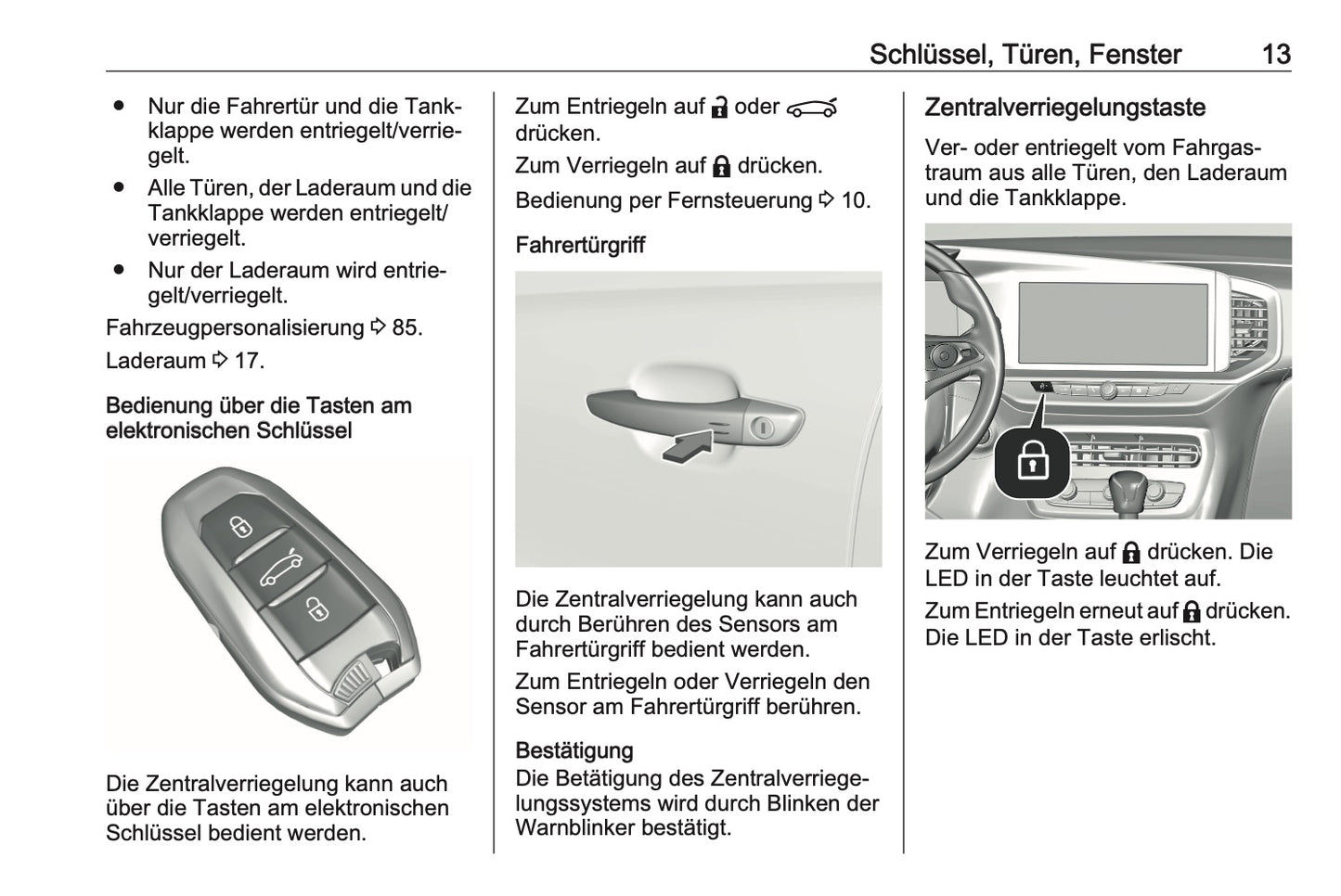 2024 Opel Mokka Owner's Manual | German