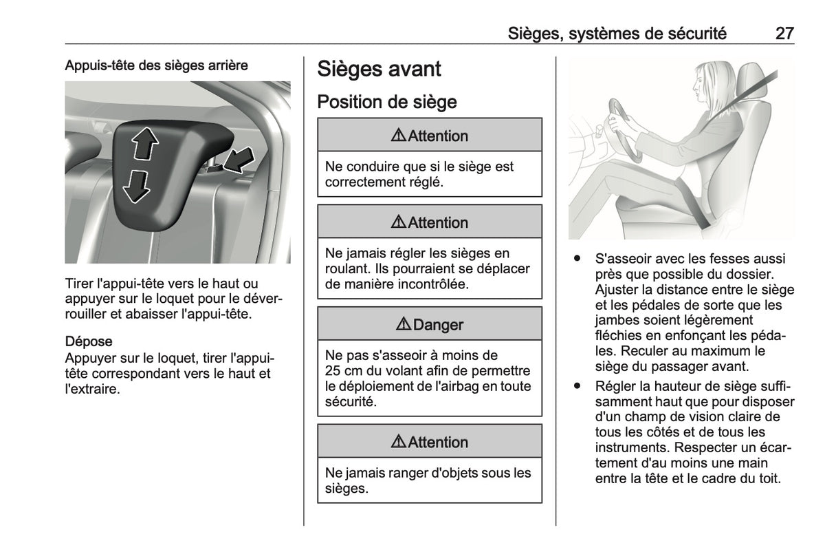 2023 Opel Mokka Owner's Manual | French