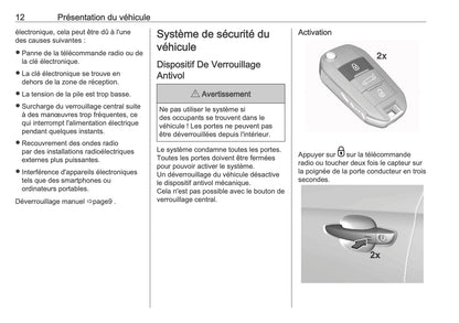 2025 Opel Mokka Owner's Manual | French