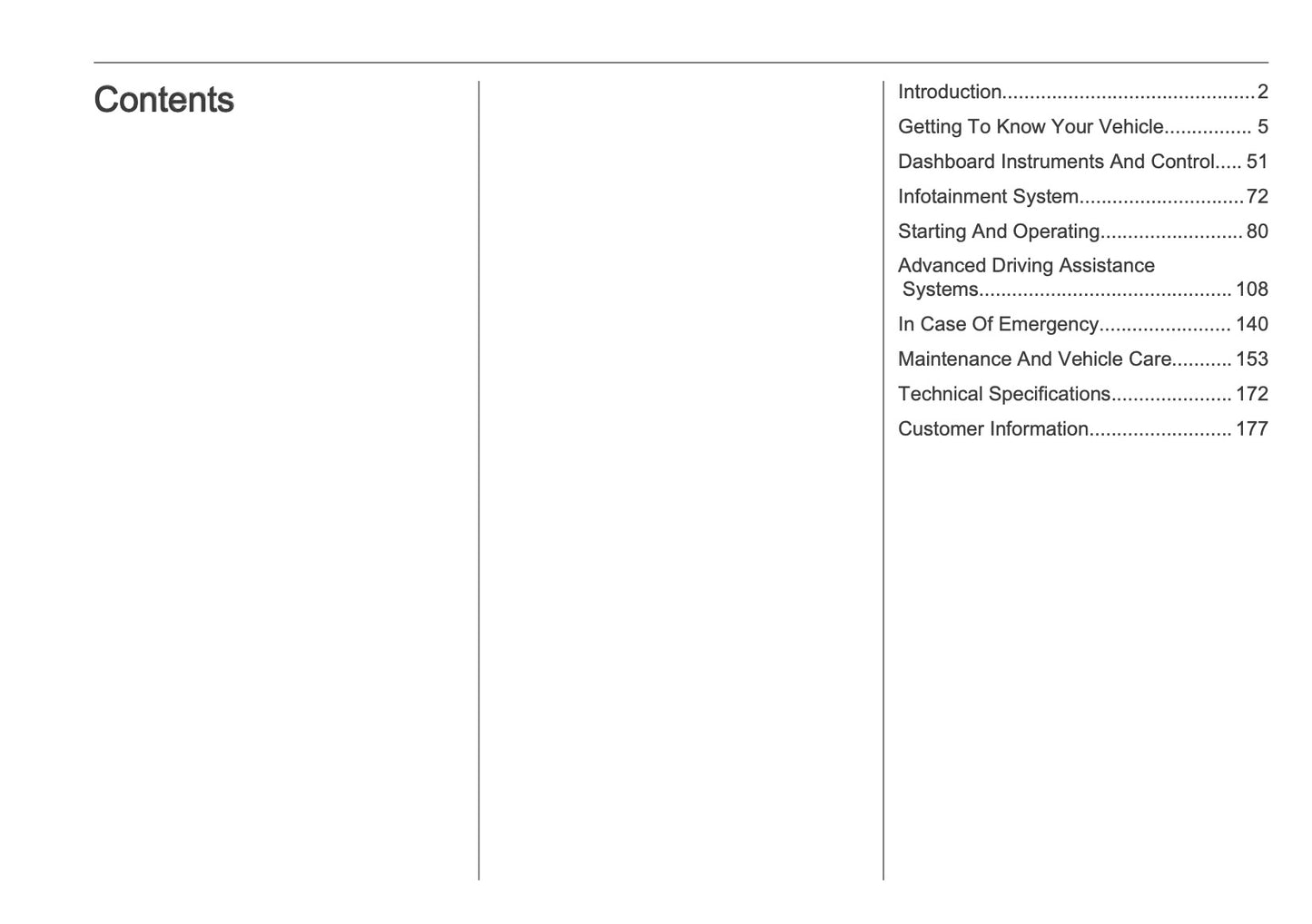 2025 Opel Mokka Owner's Manual | English
