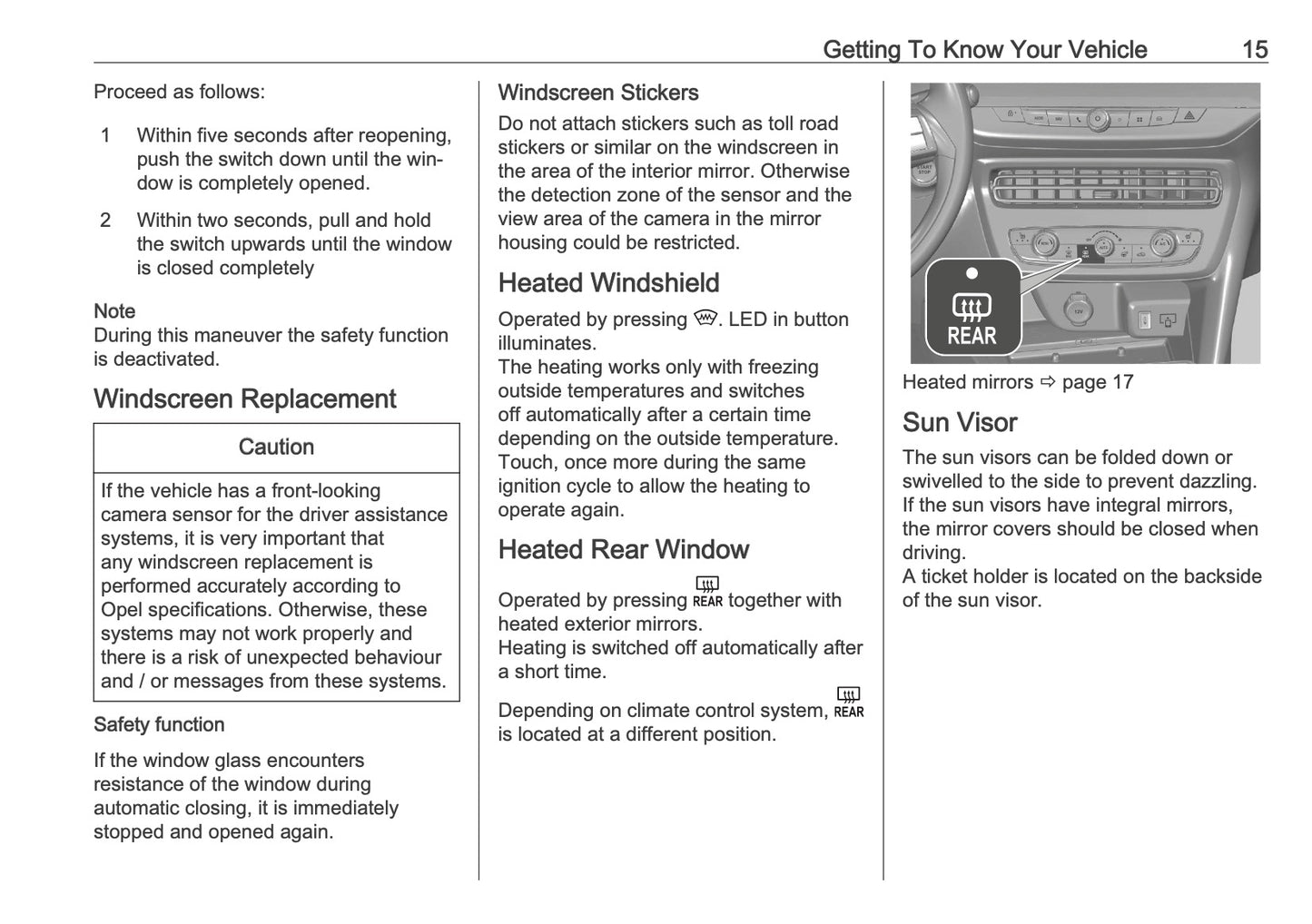 2025 Opel Mokka Owner's Manual | English