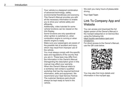 2025 Opel Mokka Owner's Manual | English