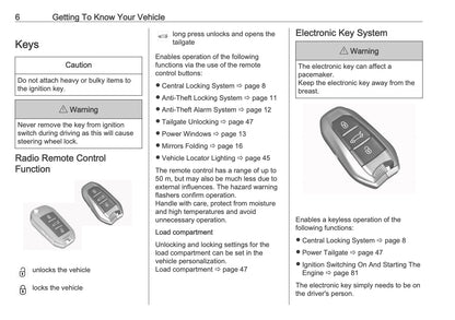 2025 Opel Mokka Owner's Manual | English