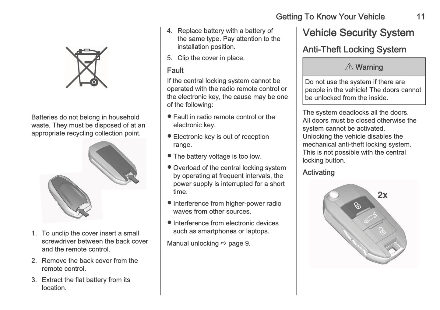 2025-2026 Opel Mokka Owner's Manual | English