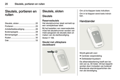 2013-2014 Opel Mokka Gebruikershandleiding | Nederlands