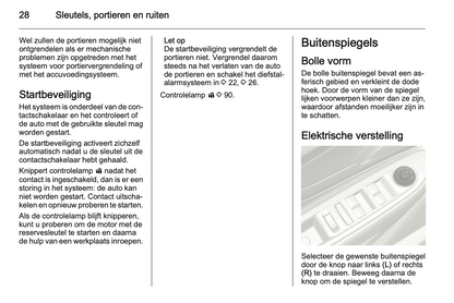 2013-2014 Opel Mokka Gebruikershandleiding | Nederlands