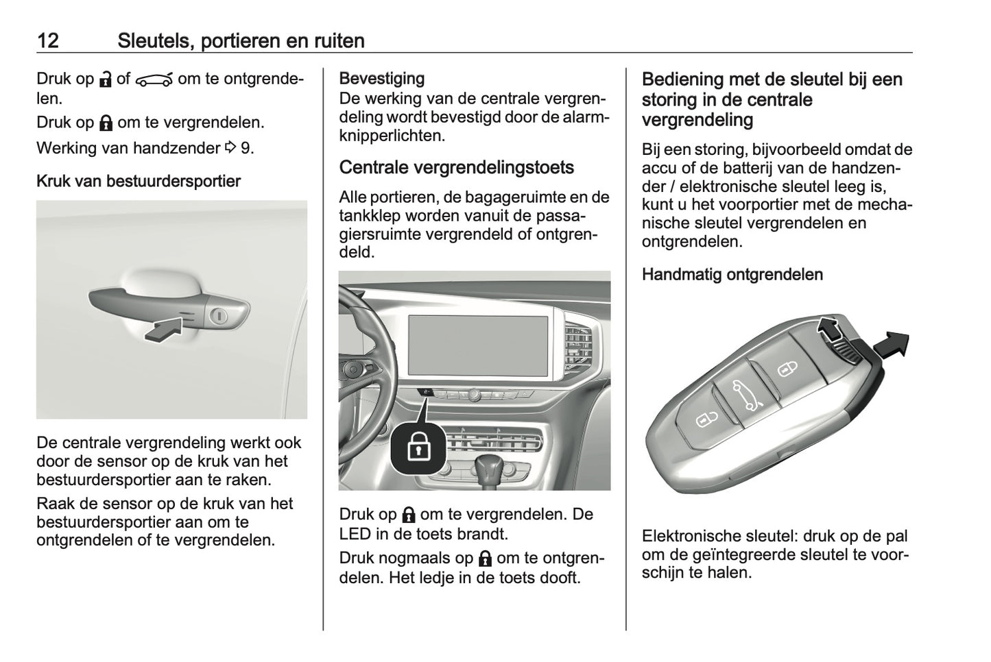 2023-2024 Opel Mokka Owner's Manual | Dutch