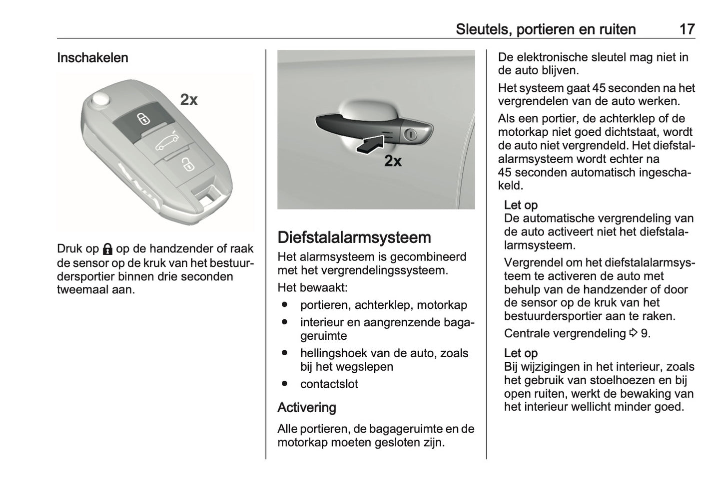 2023-2024 Opel Mokka Owner's Manual | Dutch