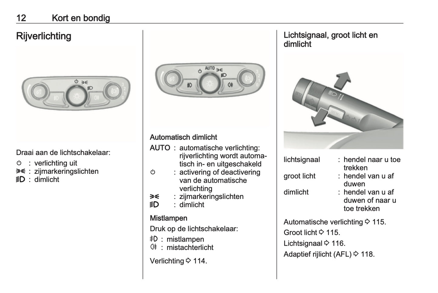 2019-2020 Opel Mokka X Owner's Manual | Dutch