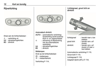 2019-2020 Opel Mokka X Owner's Manual | Dutch