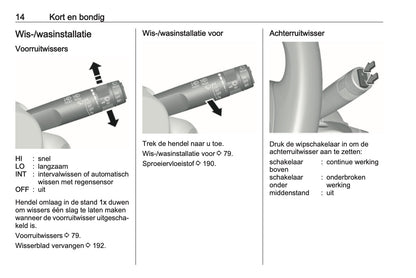 2019-2020 Opel Mokka X Owner's Manual | Dutch