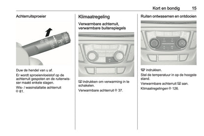 2019-2020 Opel Mokka X Owner's Manual | Dutch