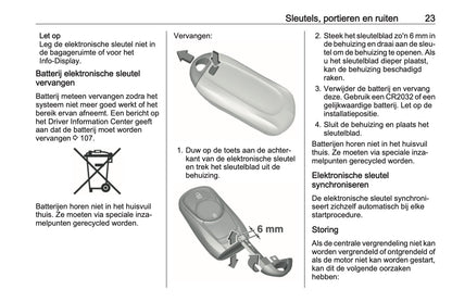 2019-2020 Opel Mokka X Owner's Manual | Dutch