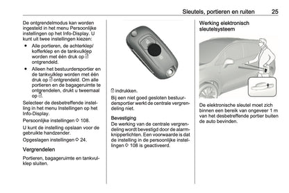 2019-2020 Opel Mokka X Owner's Manual | Dutch