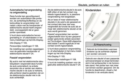 2019-2020 Opel Mokka X Owner's Manual | Dutch