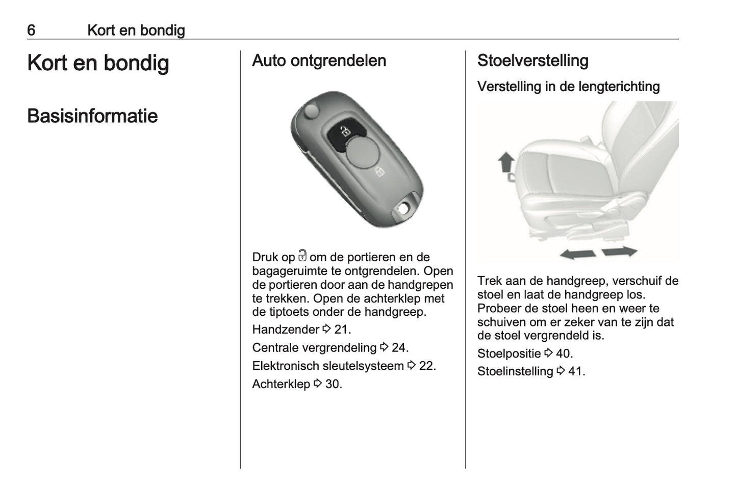 2019-2020 Opel Mokka X Owner's Manual | Dutch