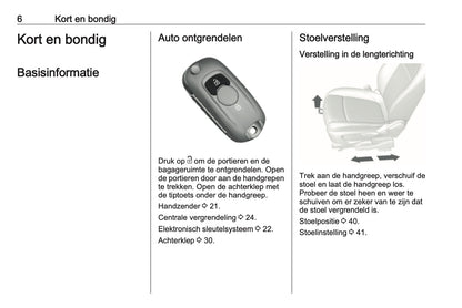 2019-2020 Opel Mokka X Owner's Manual | Dutch