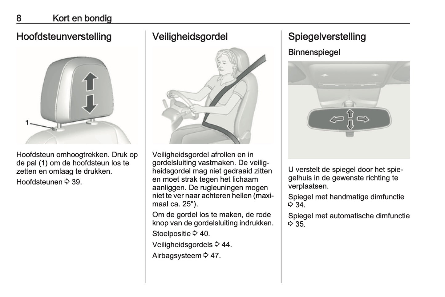 2019-2020 Opel Mokka X Owner's Manual | Dutch