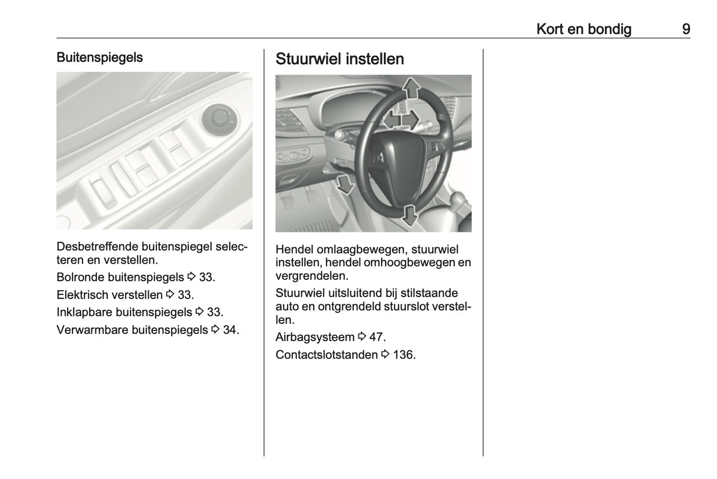 2019-2020 Opel Mokka X Owner's Manual | Dutch